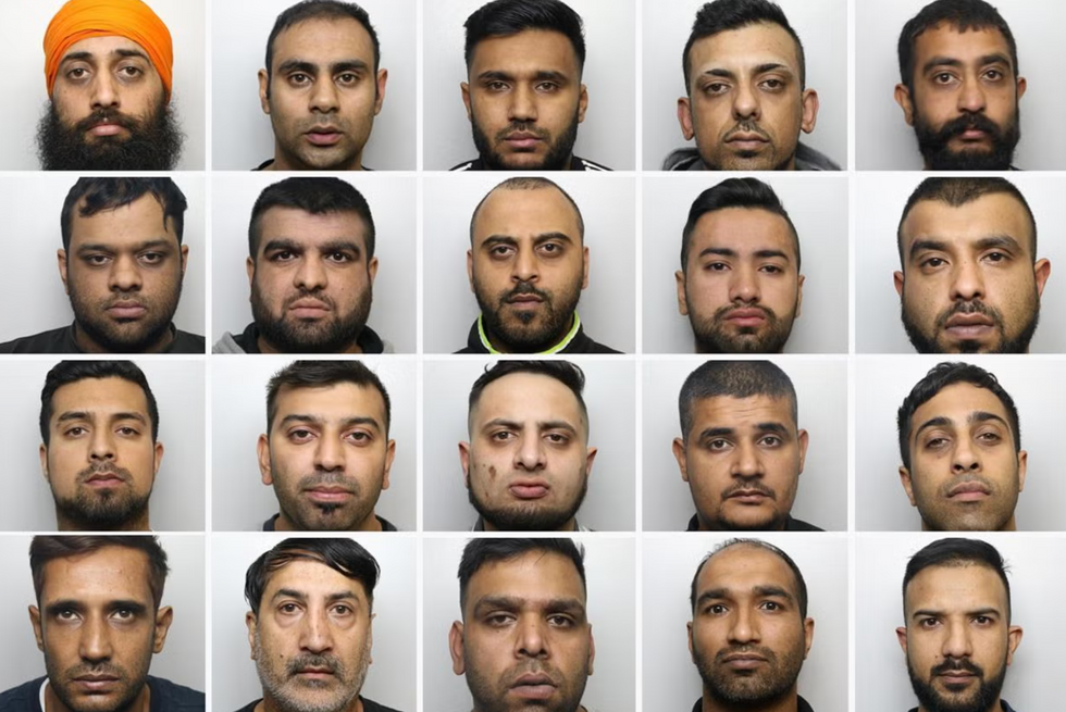 Members of a grooming gang convicted of abusing girls in Huddersfield