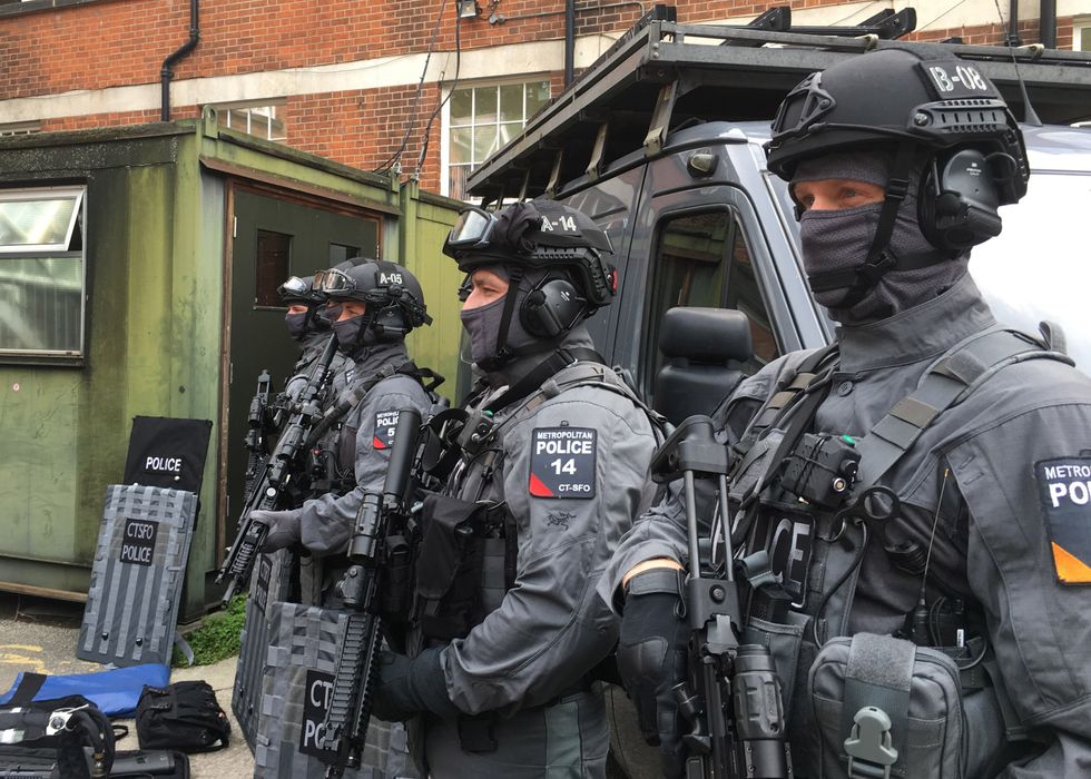 members of the Met Police's elite counter-terror firearms unit