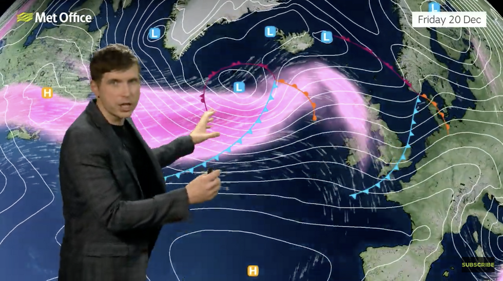 Met Officeu2019s Alex Burkill warns of strong jet stream