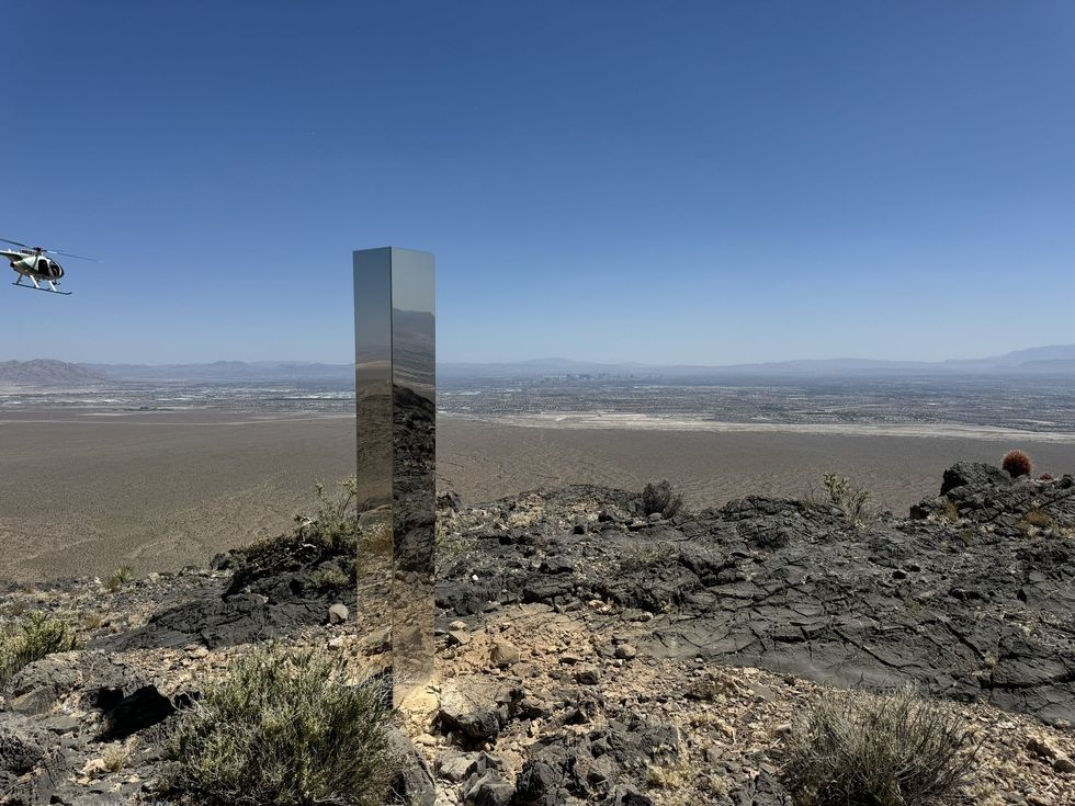 Nevada monolith: Mystery leaves experts baffled - 'No one knows how it ...