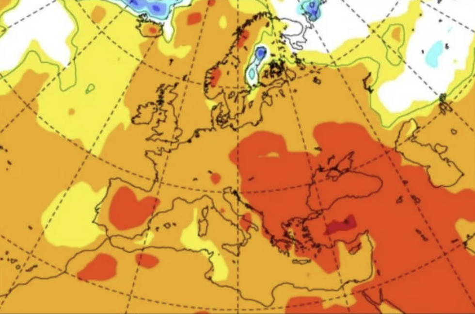 Meteorologists at NetWeather suggested June, July and August would see temperatures soar above average