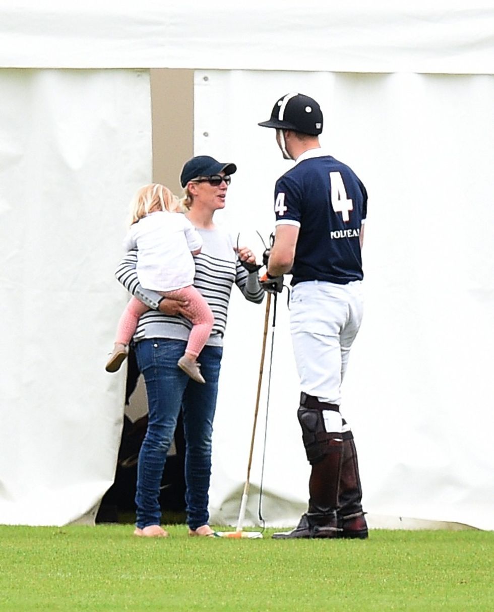 Mia Tindall, Zara Tindall, Prince William