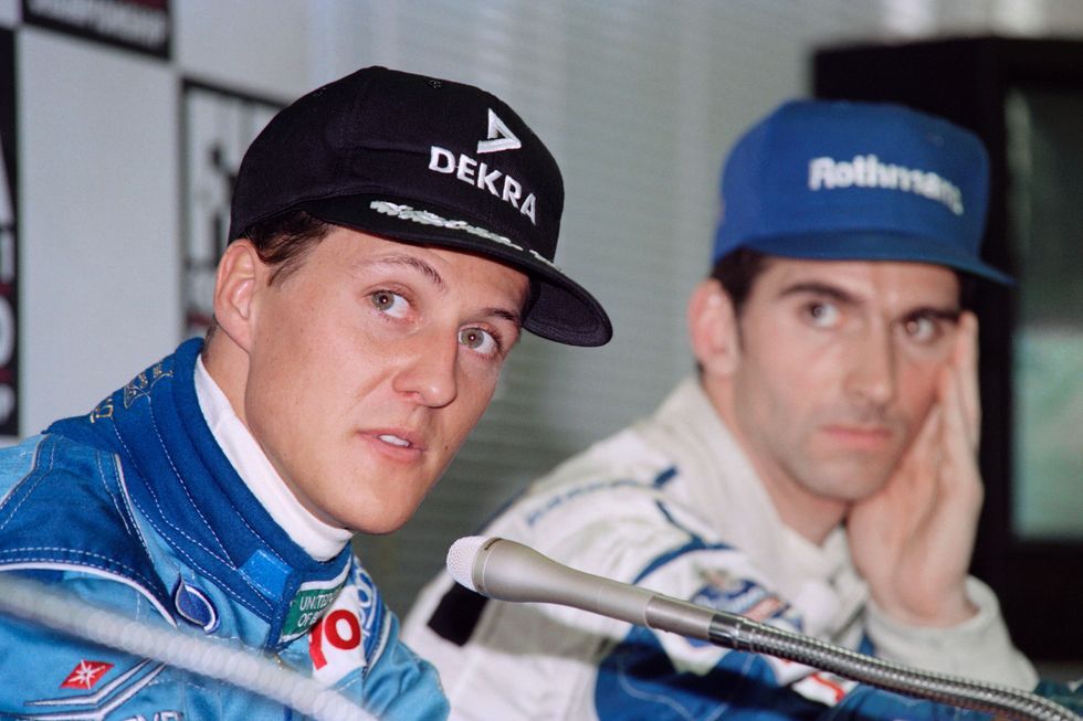 Michael Schumacher Damon Hill