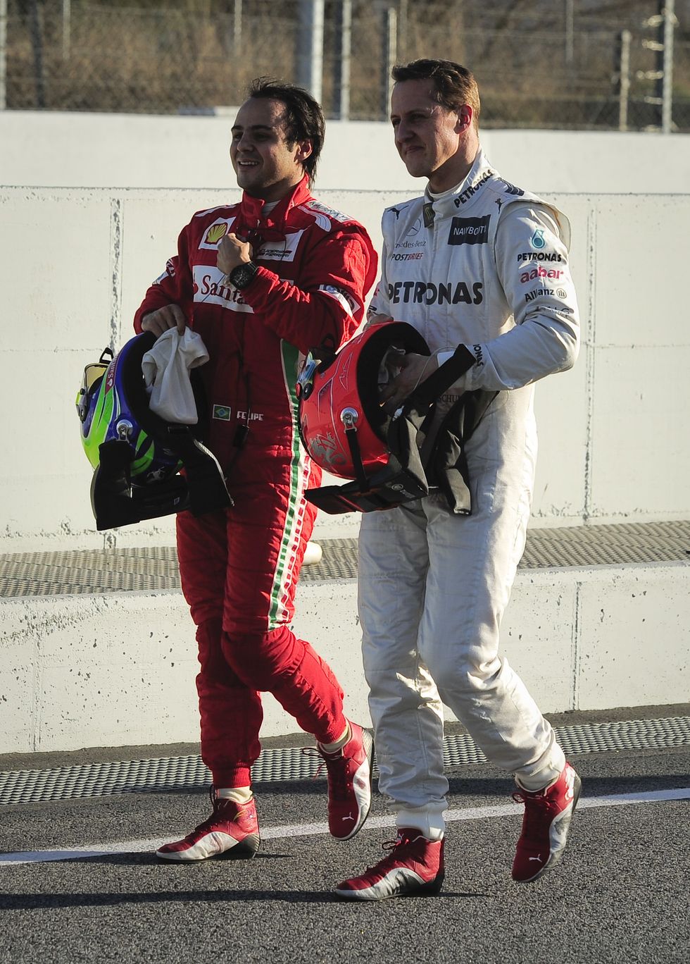 Michael Schumacher Felipe Massa