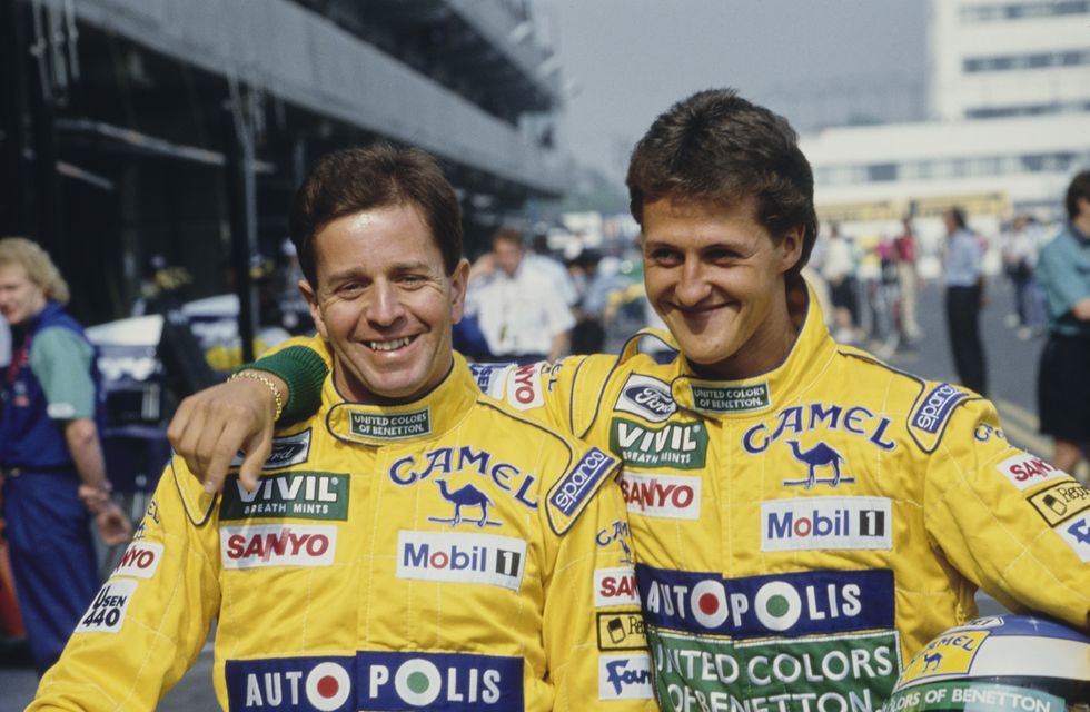 Michael Schumacher Martin Brundle