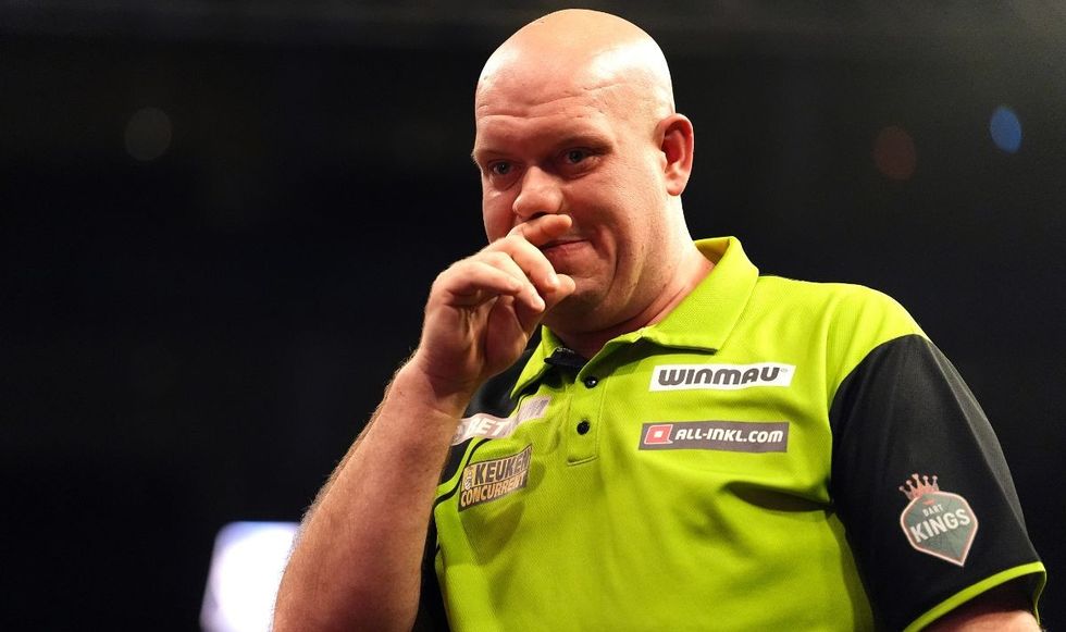 Michael van Gerwen could face Luke Littler in the final