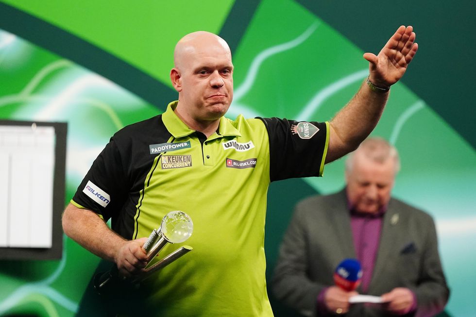 Michael van Gerwen Luke Littler World Darts Championship