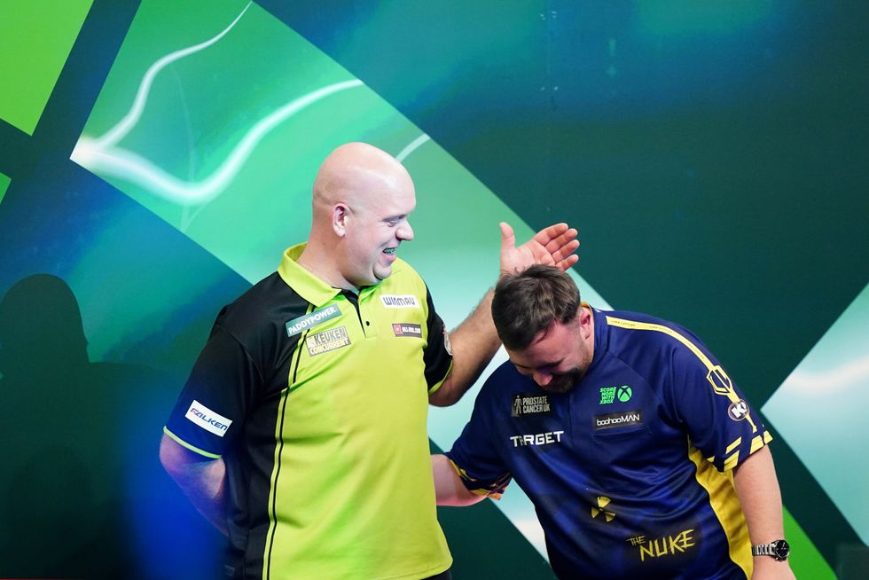 Michael van Gerwen Luke Littler