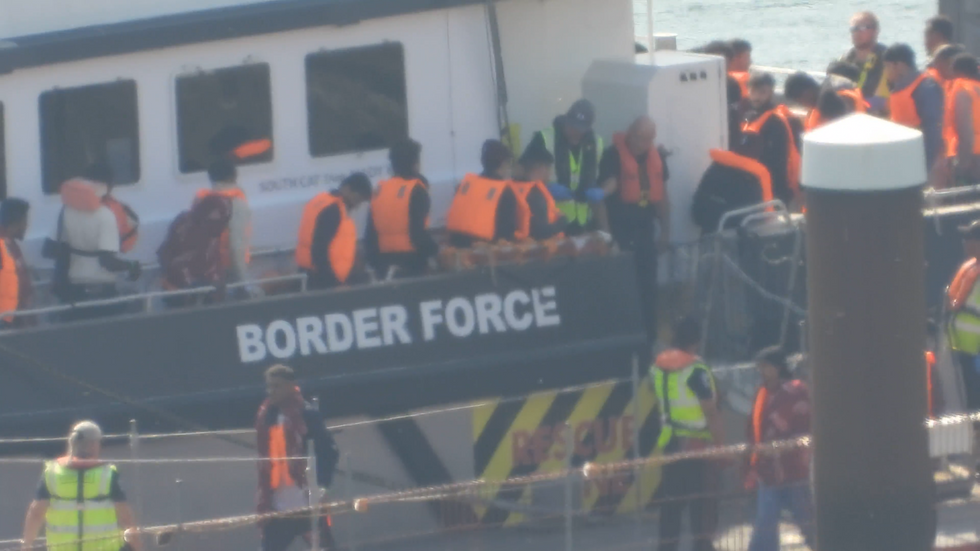 Migrantarrivals at Dover