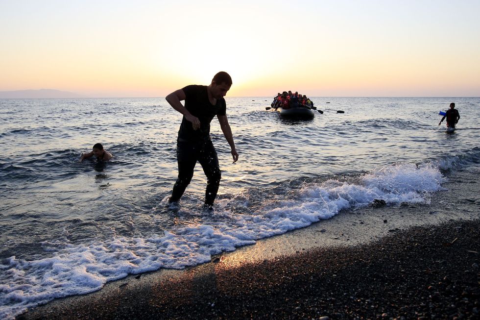 Migrants boats