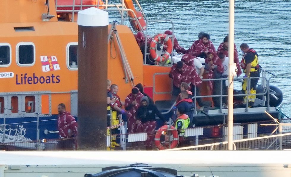 Migrants rescued