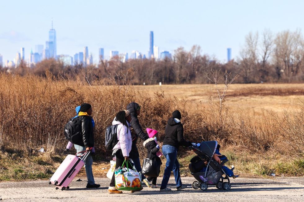 Migrants who arrived a few days ago from Eagle Pass