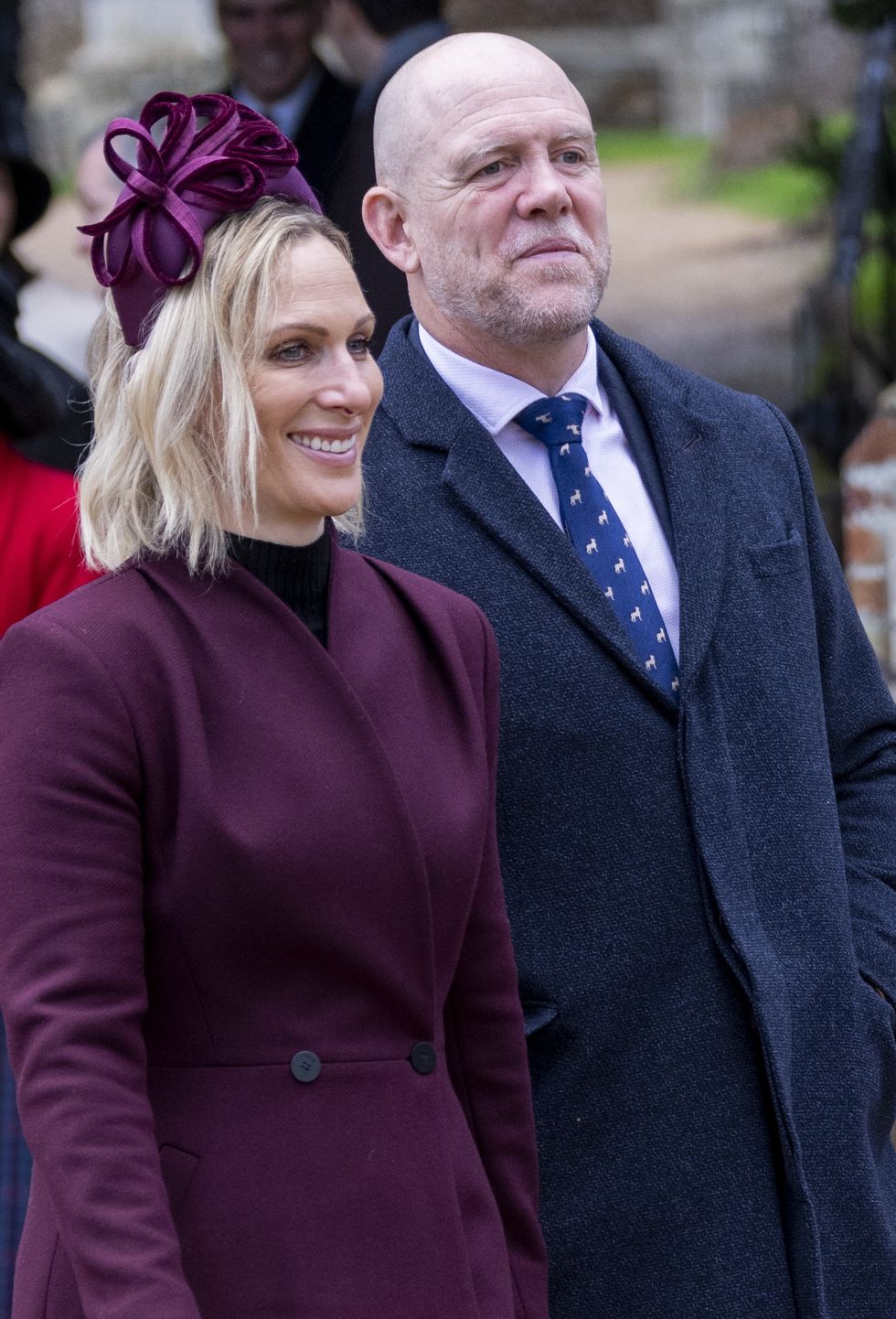 Mike and Zara Tindall