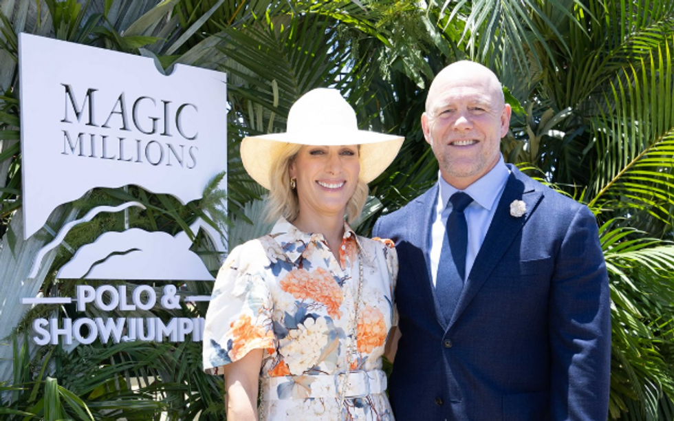 Mike and Zara Tindall