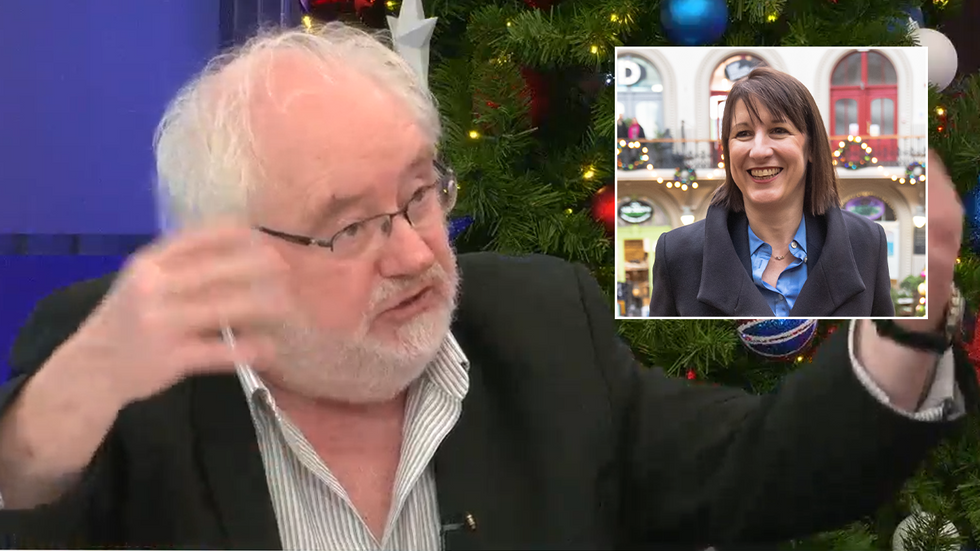 Mike Parry and Rachel Reeves