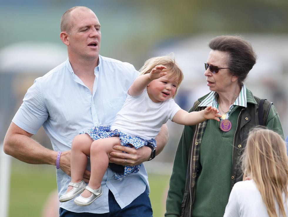 Mike Tindall and Princess Anne