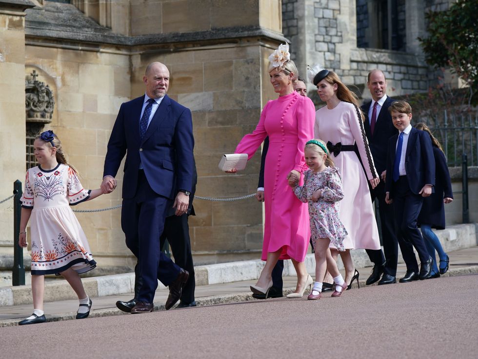 Mike Tindall and Zara Tindall