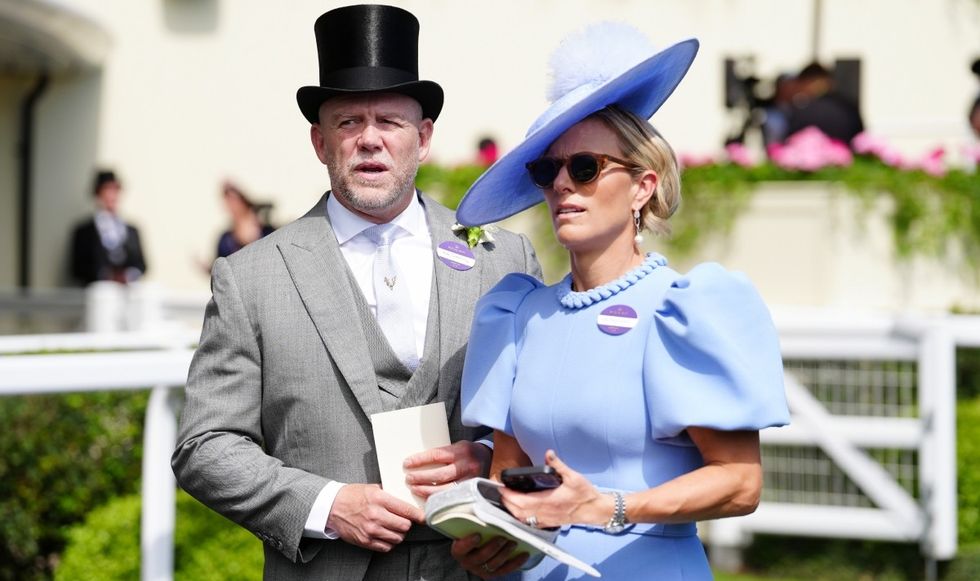 Mike Tindall and Zara Tindall