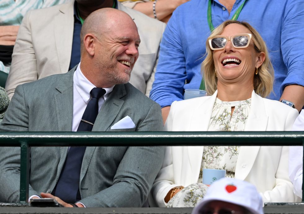 Mike Tindall and Zara Tindall