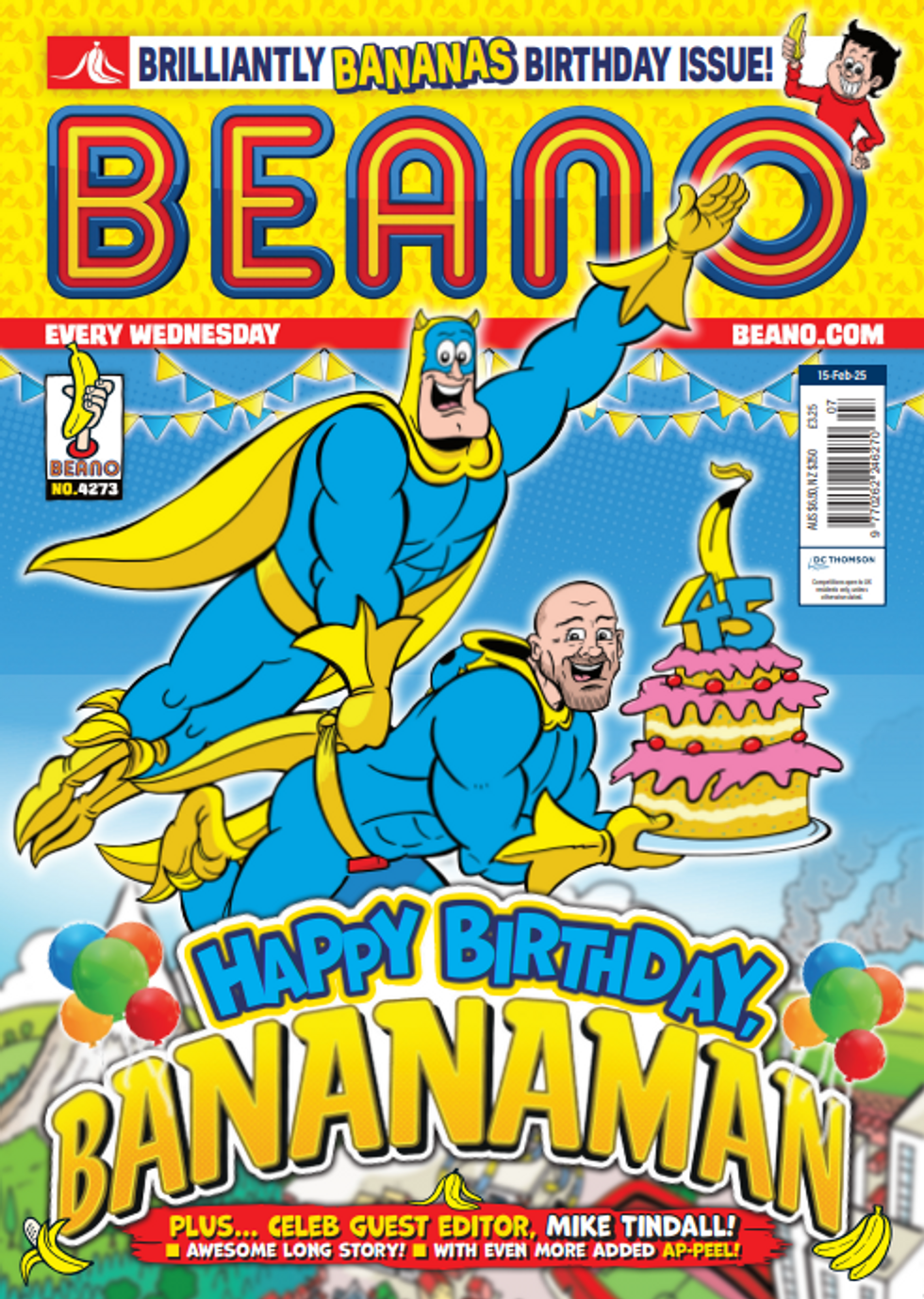 Mike Tindall in Beano