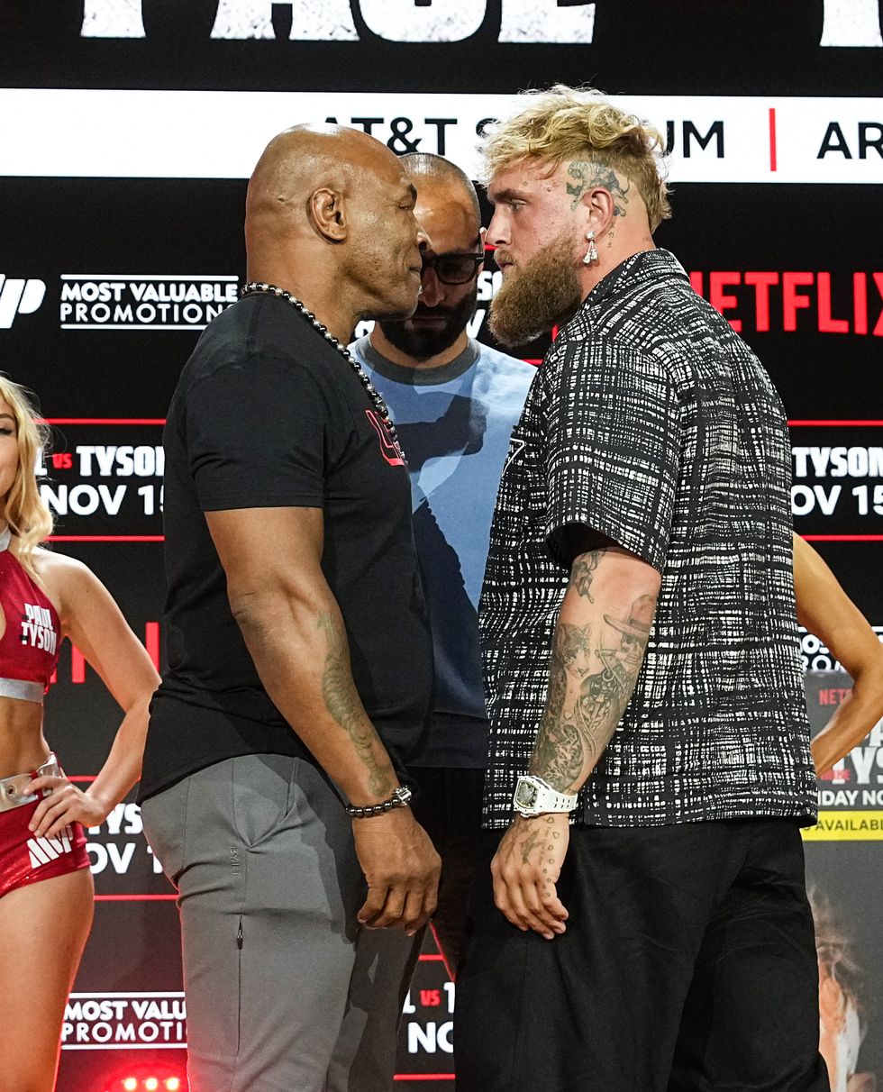 Mike Tyson and Jake Paul are set to fight on November 15