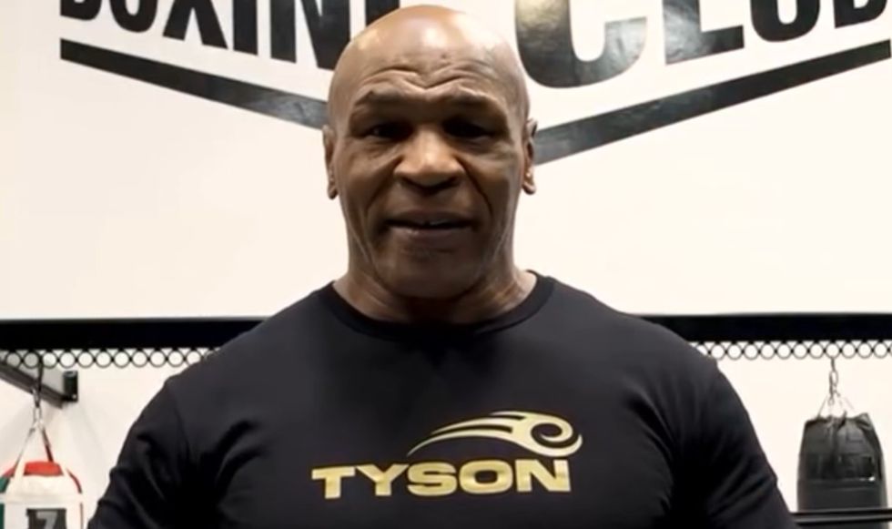 Mike Tyson boxing