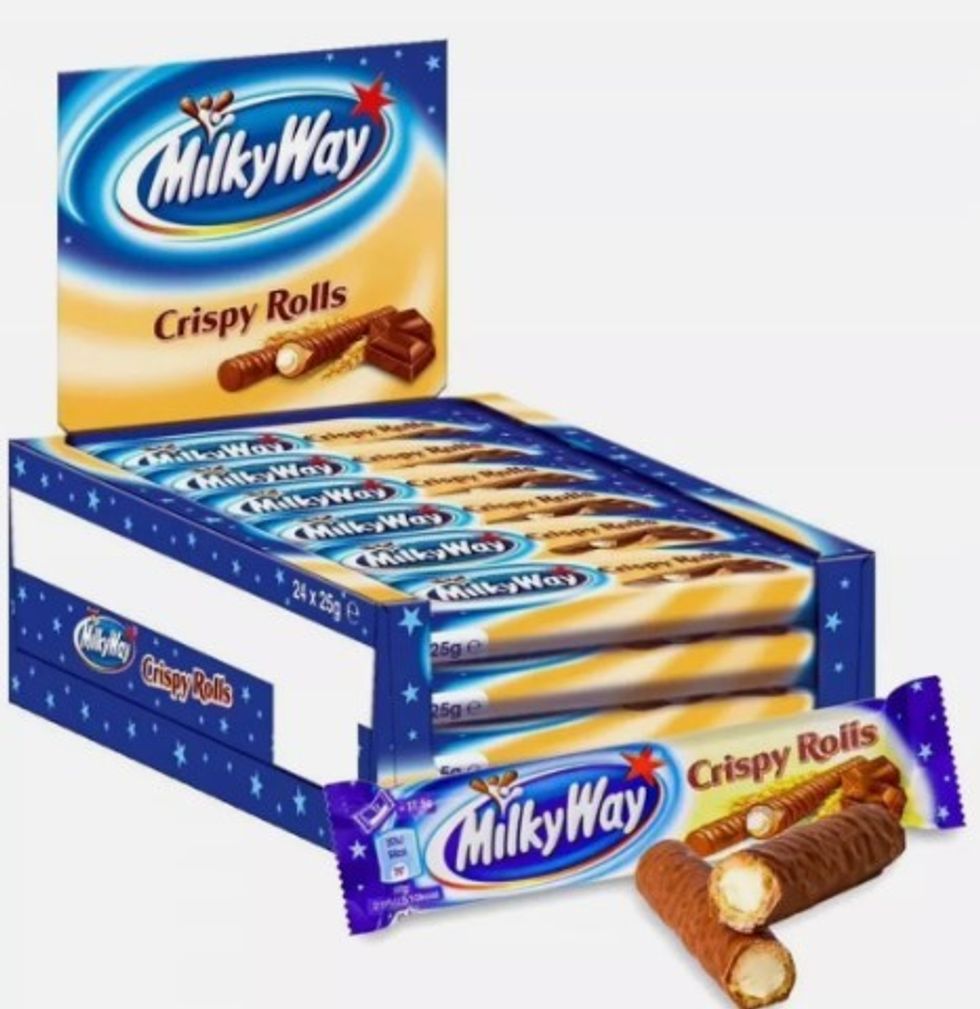 milky way crispy rolls