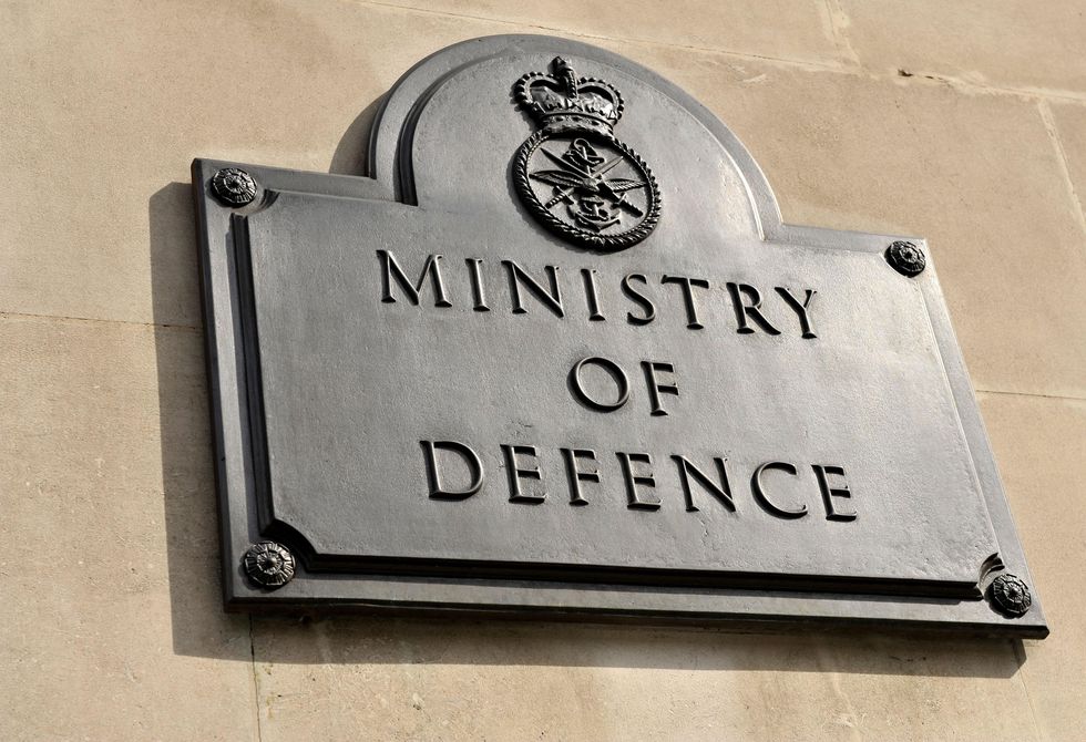 Ministry of Defence sign