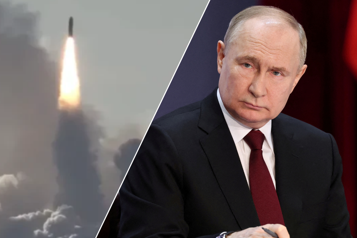 Missile test/Putin