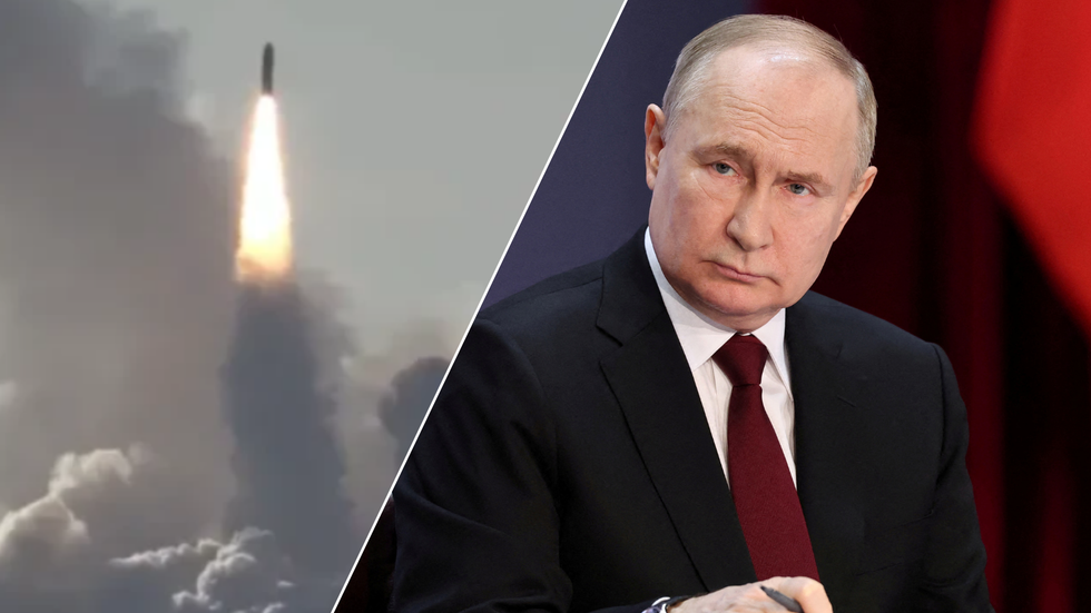 Missile test/Putin