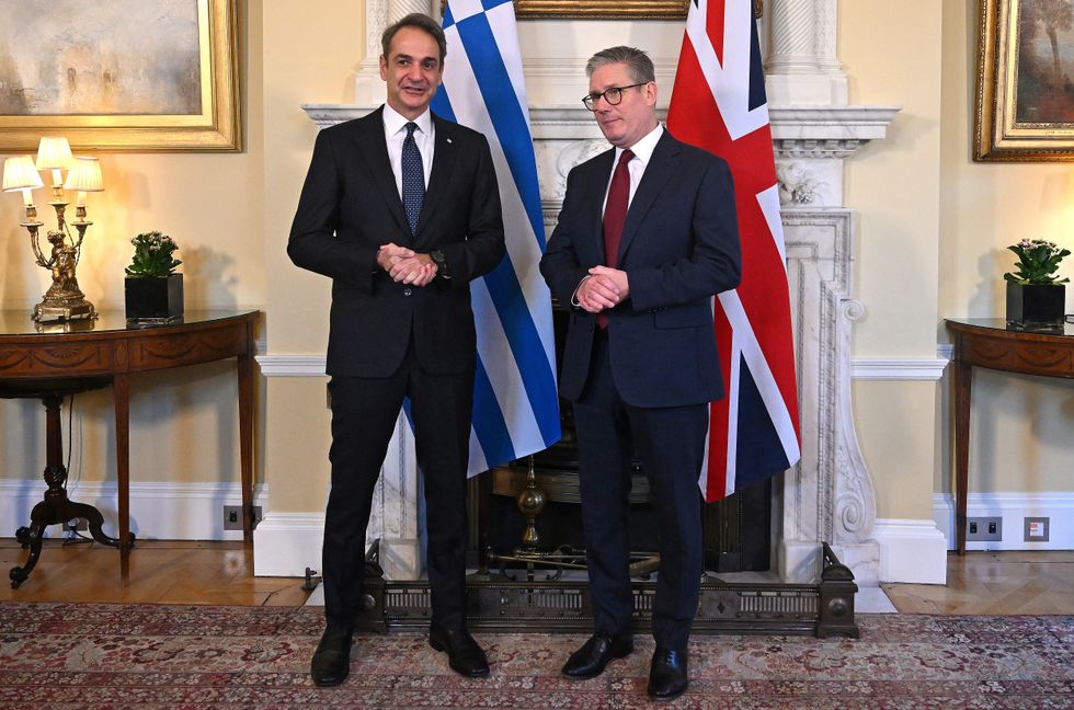 Mitsotakis and Starmer