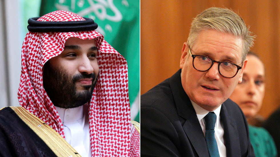 Mohammed bin Salman/Sir Keir Starmer