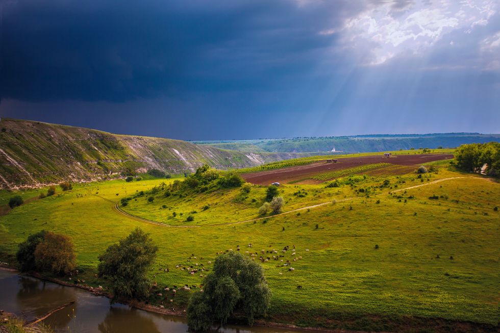 Moldova landscape