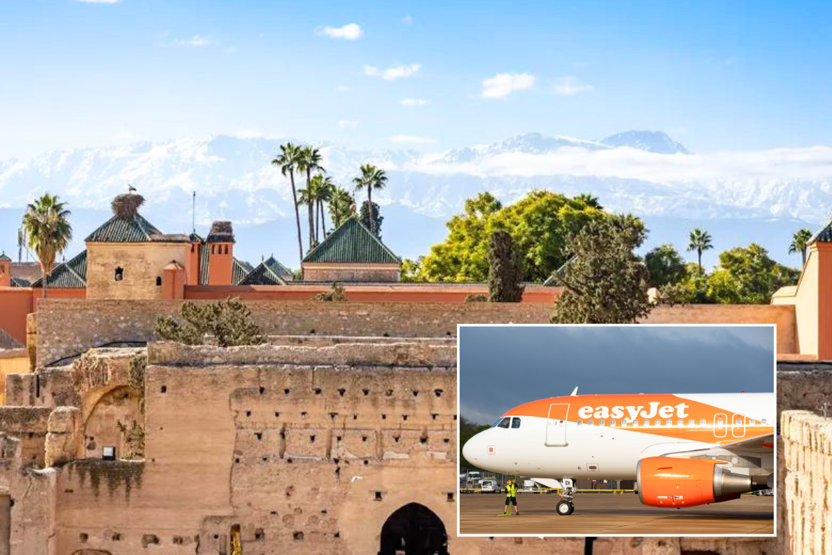 Morocco / easyJet plane