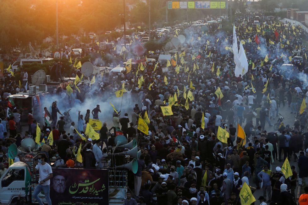 Nasrallah protests in Pakistan