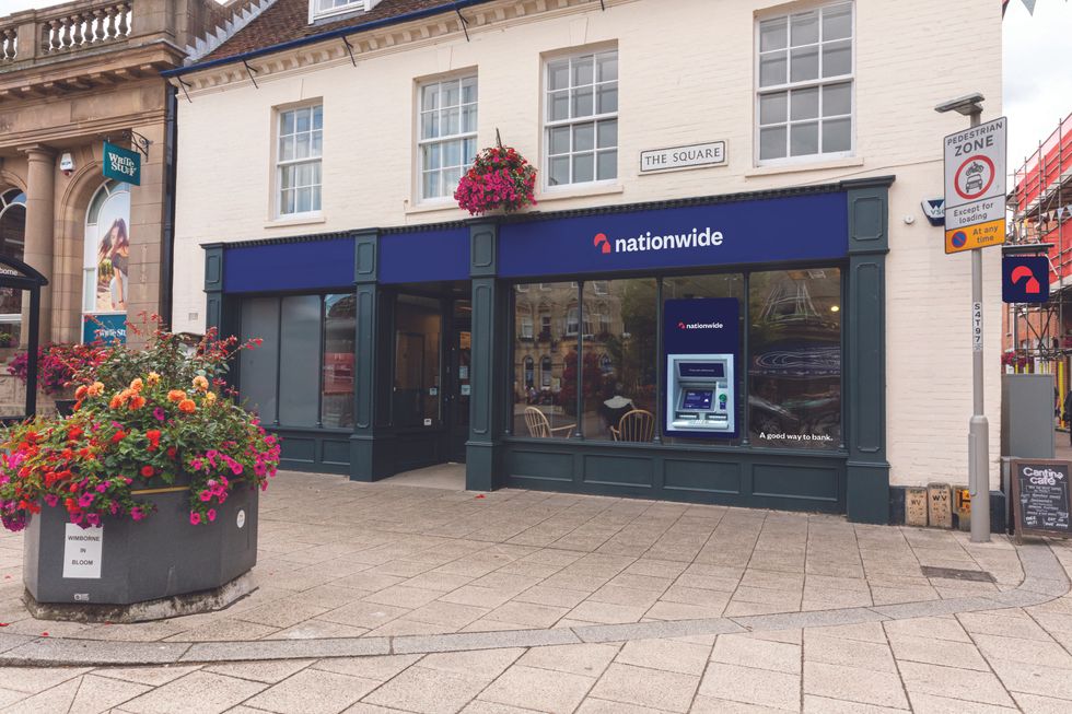 Nationwide Building Society branch after rebrand