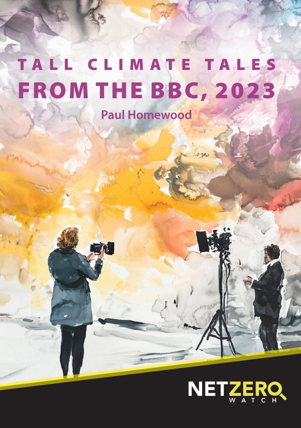 Net Zero Watch annual report on BBC coverage of climate change