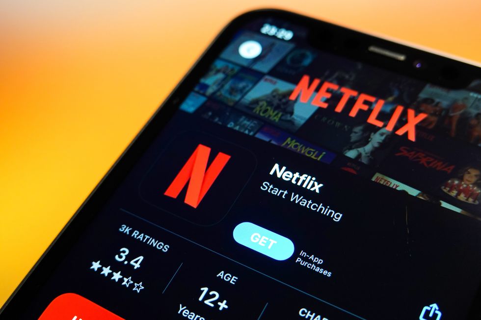 Netflix on mobile app