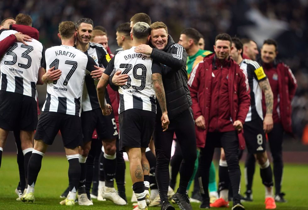 Newcastle will face Tottenham or Liverpool in the final