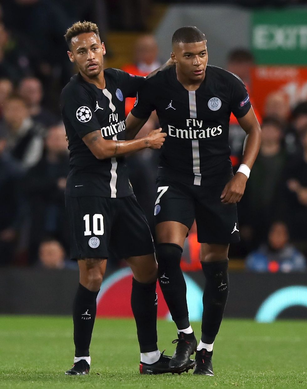 Neymar Kylian Mbappe PSG