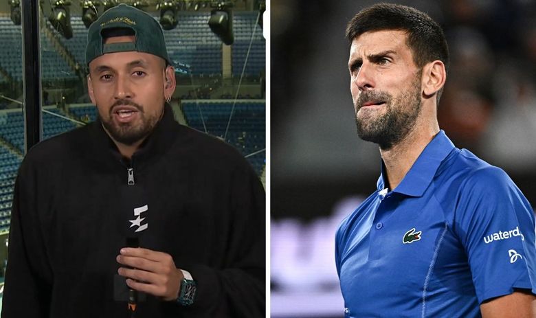 Nick Kyrgios offers to jump into crowd to help Novak Djokovic at Australian  Open - 'I've got your back'