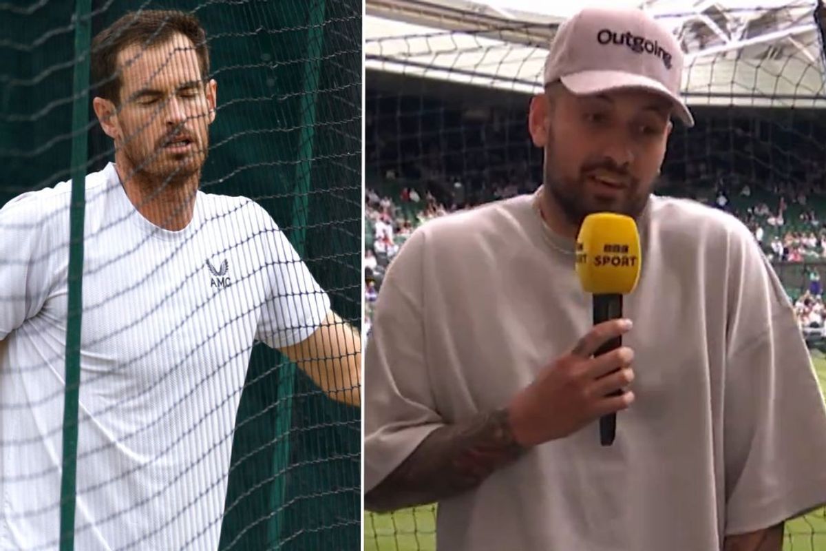 Nick Kyrgios feels Andy Murray might need to wrap it up