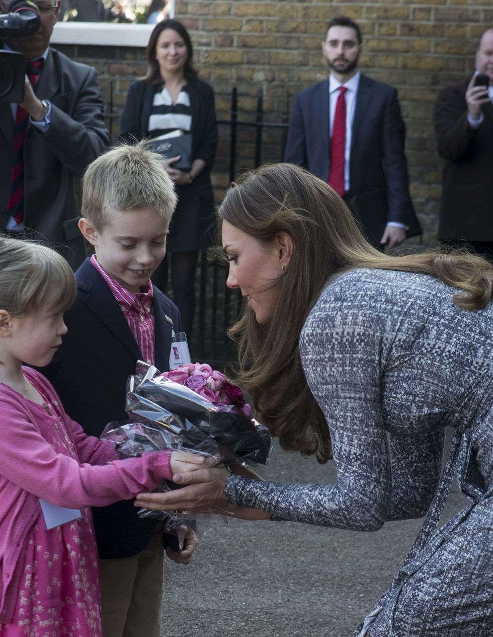 Nick Loughran and Kate Middleton