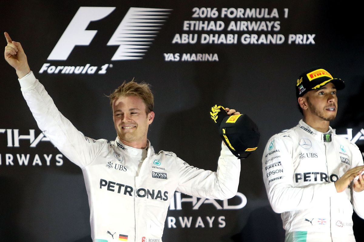 Nico Rosberg Lewis Hamilton F1