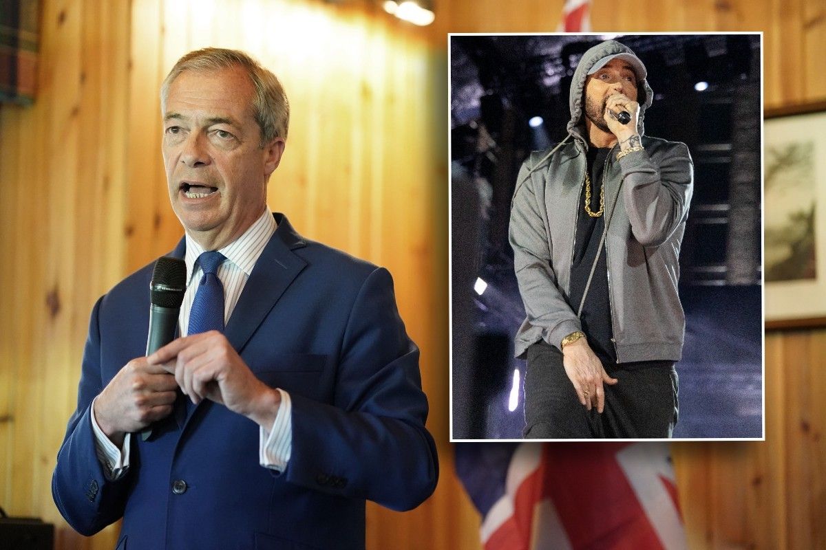 Nigel Farage and Eminem
