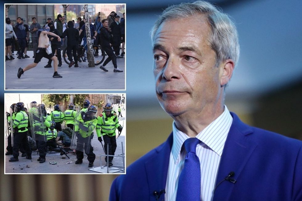 Nigel Farage 'appalled' by riots' and calls for Parliament to be recalled as 'we must have a more honest debate on population explosion'