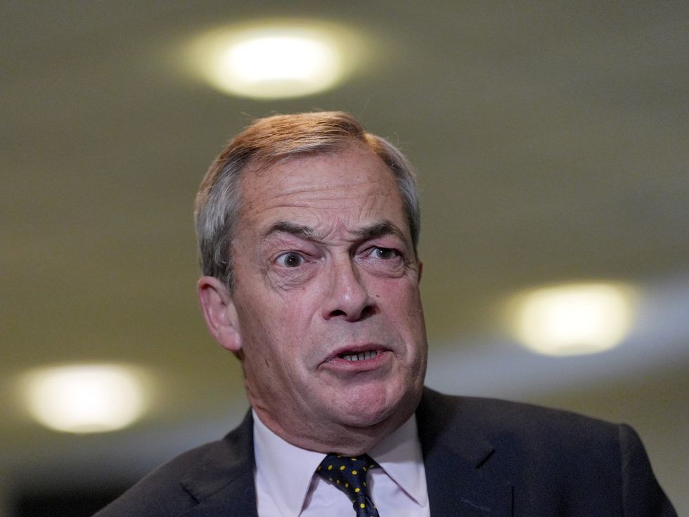 Nigel Farage broke his silence on the situation over the weekend