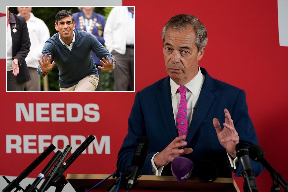 Nigel Farage hints he is open to election deal with Sunak but demands 'something in return'