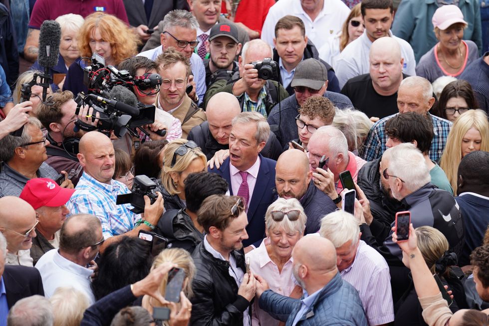 Nigel Farage in Clacton