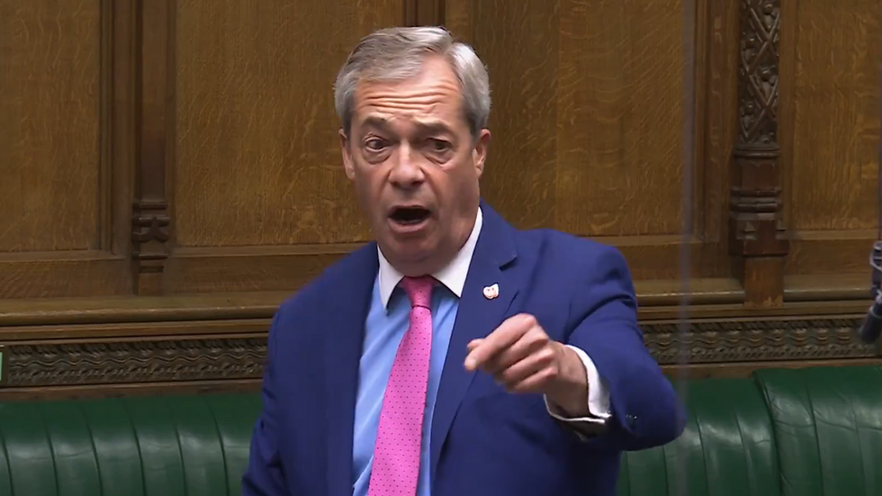 Nigel Farage tells MPs to 'grow up'